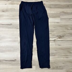 Lululemon Pants Men Small Blue Joggers Performance Pull On Logo Athleisure
